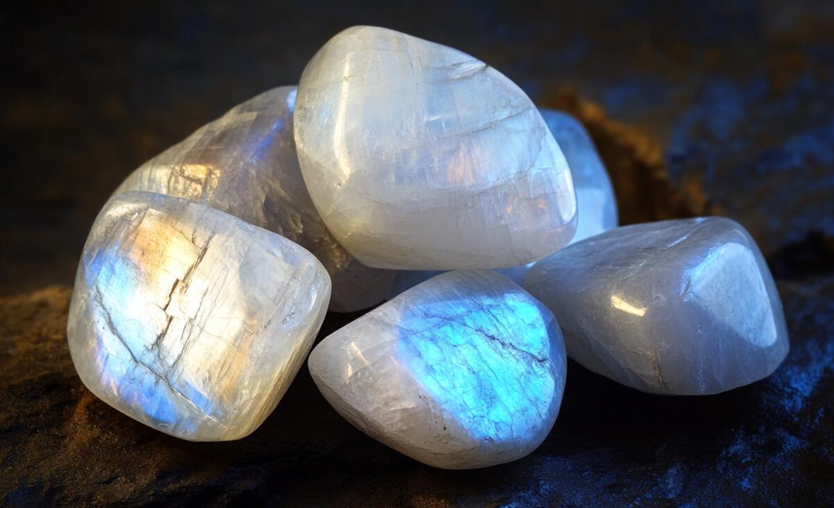 Moonstone Crystals for Mother's Day Gift