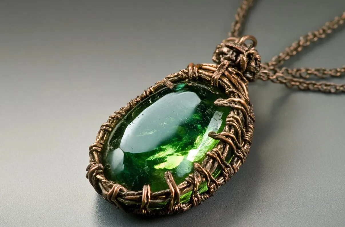 Green Tourmaline Crystal for Weight Loss